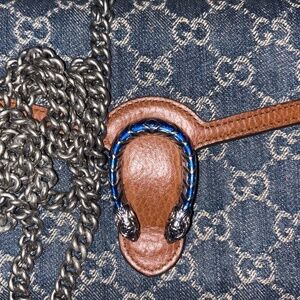 Blue Denim Dionysus Crossbody Super Mini (100% Authentic/Receipts)